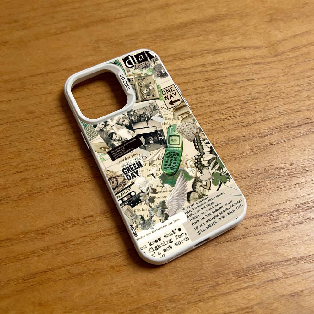 G-Green Day-S Band Phone Case for iPhone 17 16 Pro Plus 15 14 13 12 11 Max Mini X XS Silicone Shockproof Cover