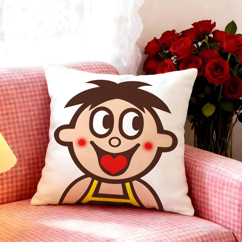 Famous Brand WWant Want Cushion Cover Premium Soft Pillowcase SkinFriendly Breathable MultiPurpose for Home Office Travel