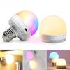 Светодиодная лампа E27 RGB с USB-зарядкой 5 В, умное дистанционное управление, оборудование для кемпинга, вечеринок, для дома, светодиодные лампы