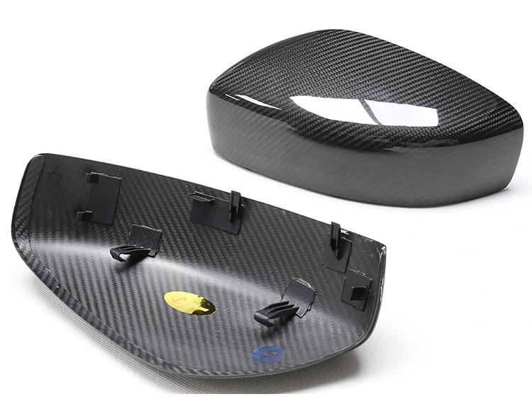 Накладки на зеркала заднего вида из сухого карбона для Infiniti G25 G37 Q60