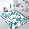 Cute Cartoon Print Carpet Yoga Living Room Doormat  Living Room Area Rug Games Area Washroom Floor Mat Children's Crawling Mat
