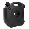 5L 1.3 Gallon Gas Can Fuel Oil Petrol Storage Cans Black Emergency Backup Tank for Car Motorcycle