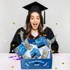 Подарочная коробка-взрыв на выпускной 2026 года, DIY выдвижная коробка для денег, Складная пружинящая коробка для подарочных карт с наличными для принадлежностей на выпускной вечеринки