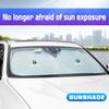 Car Windshield Sun Shade Cover Visor Protector Parasol Hubcap For Alfa Romeo 147 156 159 166 Giulia Stelvio Giulietta Mito Disco khg156