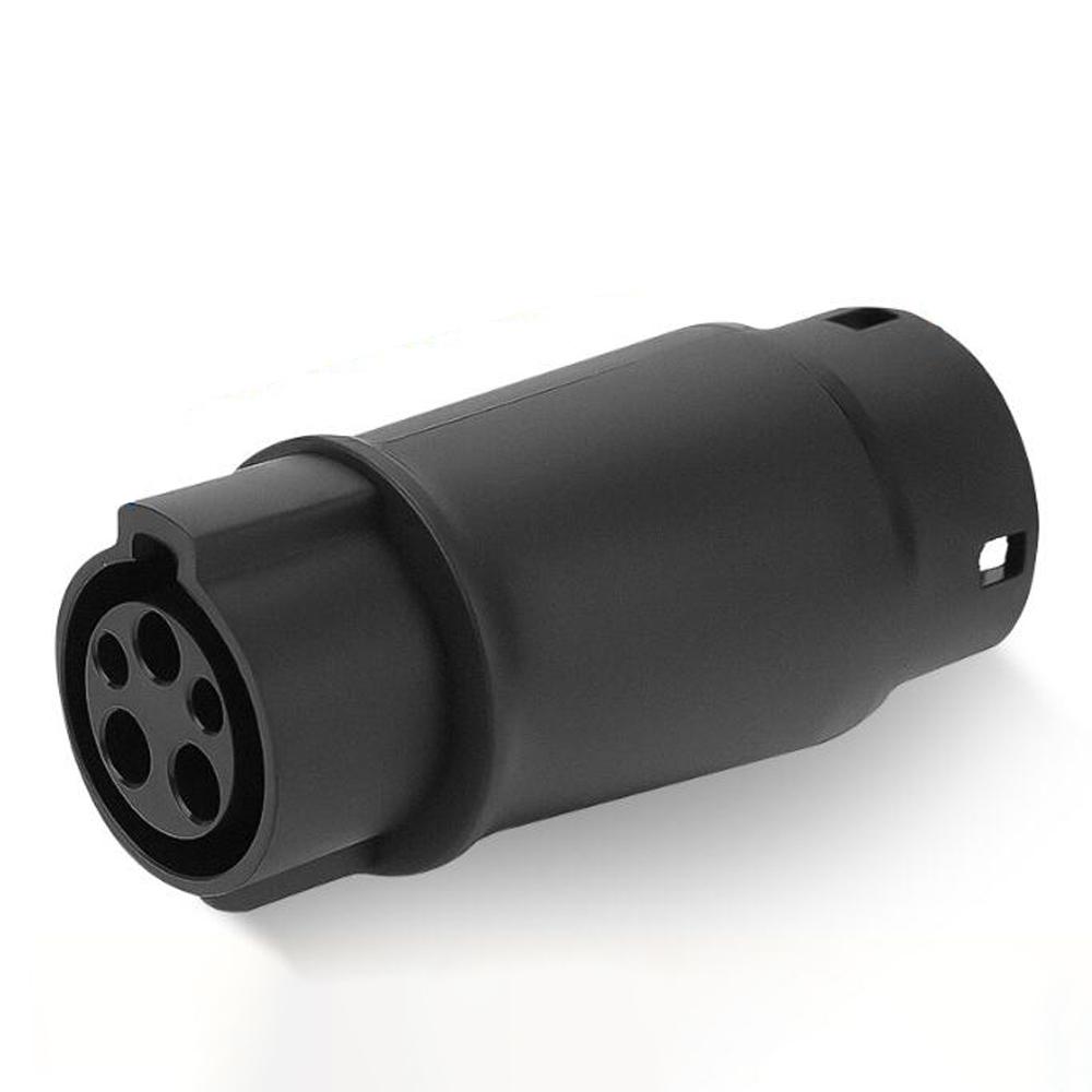 Зарядные устройства для электромобилей Адаптер с разъема Тип 1 на Тип 2 SAE J1772 на IEC62196 Адаптер для зарядки электромобилей