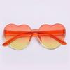 Trendy Colorful Candy Color Heart-shaped Sunglasses Shades Party Sun Glasses Heart Glasses
