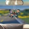 Acrylic Flat Surface Butterfly Pendant Ornament For Vehicle Decor Interior