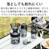 &NE Tritan Dripper & Server, Nikii Cafe, Black, 430ml Capacity, 1-2 Cups, Made In Japan, Coffee Set with Spoon, Portable, Compact, Shatter-Resistant,