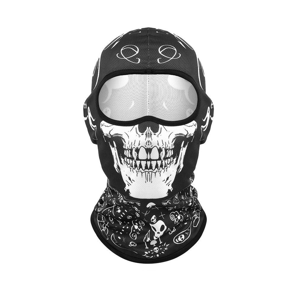 Breathable Cool Balaclava Ice Silk Face Cover Headwear Fashion Full Face Cap  Motorcycle Riding
