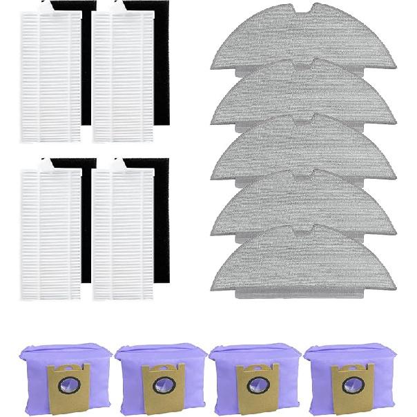Vacuum Replacement Kits for Eufy RoboVac L35 Robot Vacuum, 4 Mop Pads