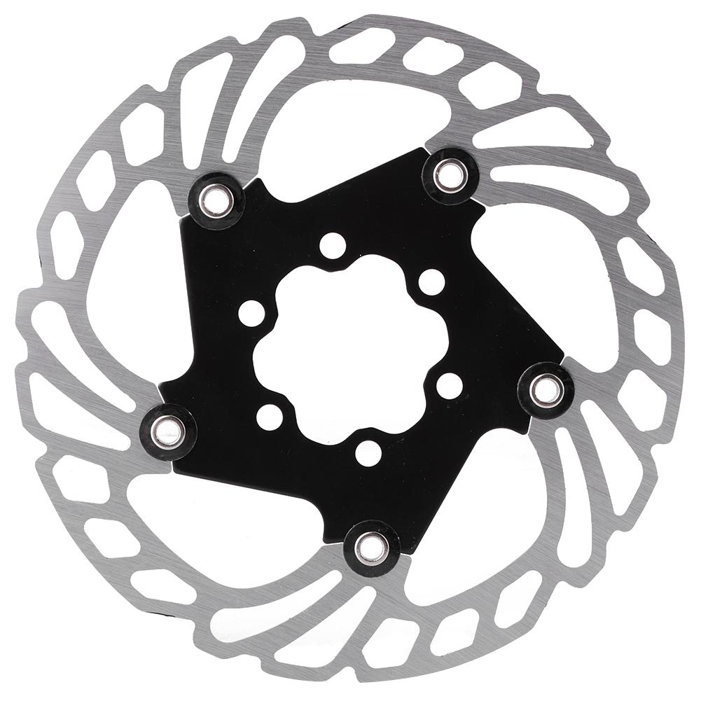 Дисковые тормозные роторы с плавающим охлаждением для горного велосипеда, 5 болтов, 140 мм, велосипедный аксессуар, черный