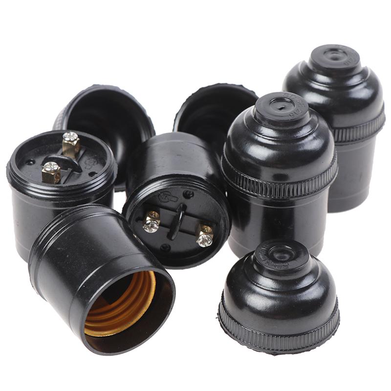 5X E27 4A ретро лампочка патрон подвесной Эдисон винтовой колпачок цоколь фитинги