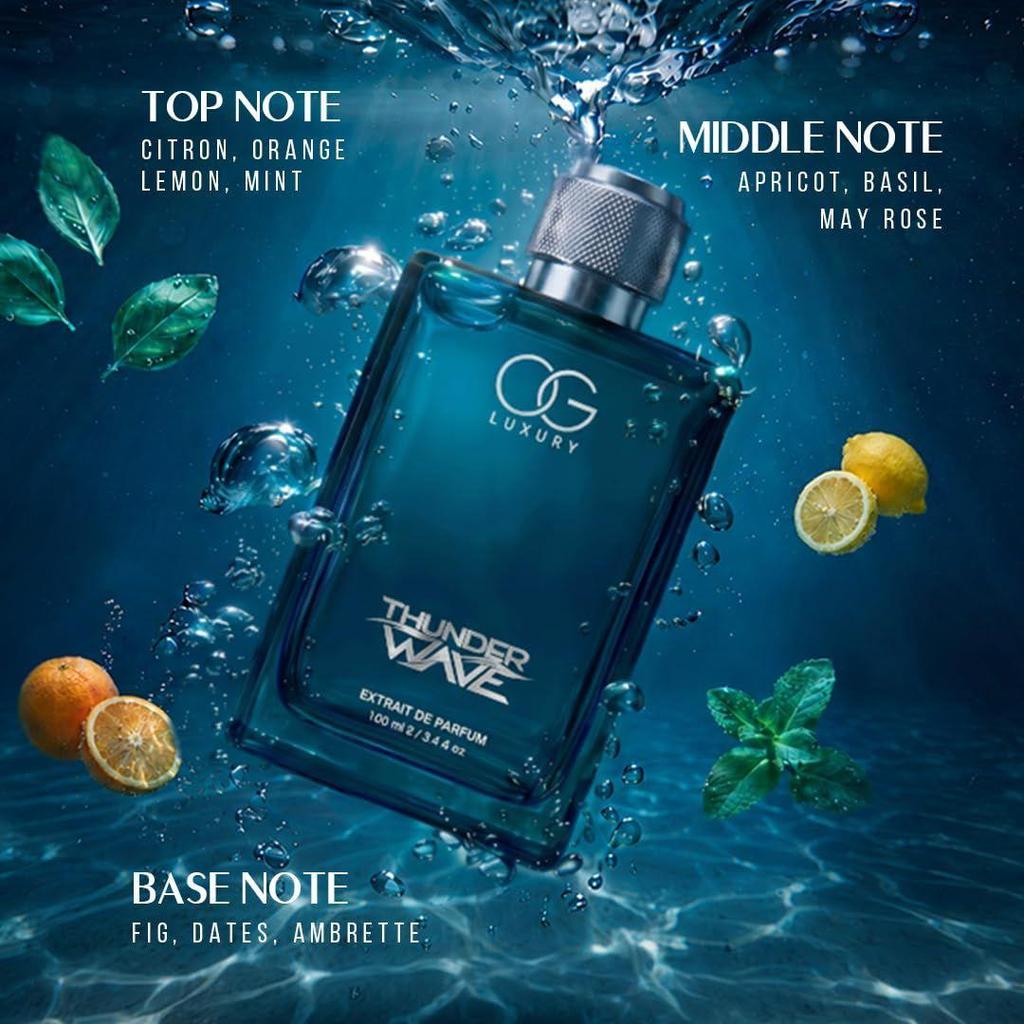 Thunder Wave Extrait De Parfum | India's First Perfume with Discovery Set for Men Inside