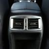 My Good Car ABS Chrome Interior Armrest Box Rear Air Vent Outlet Cover Trim Stickers for Peugeot 3008 2013-2018 Car Accessories