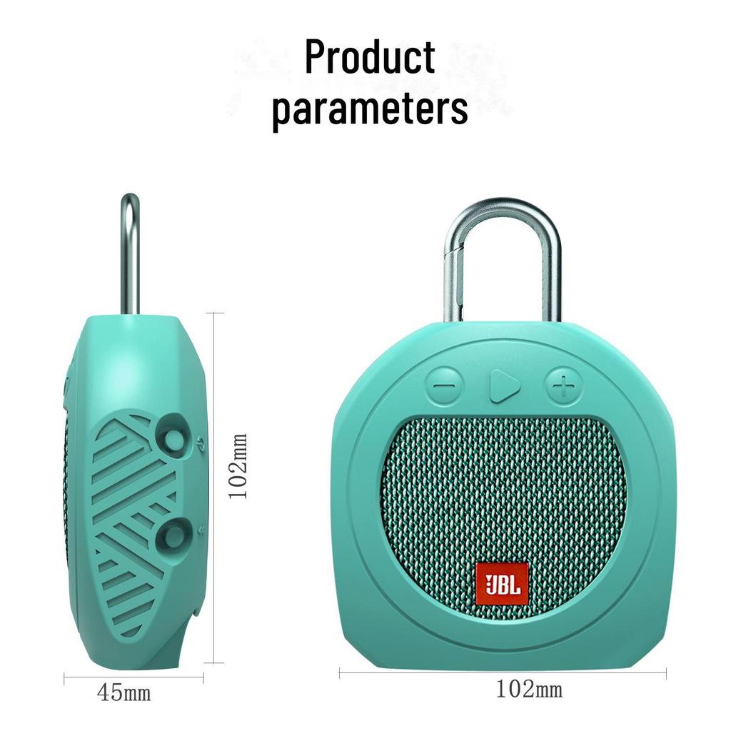 Silicone Protective Bag for JBL Clip 3 Bluetooth Speaker