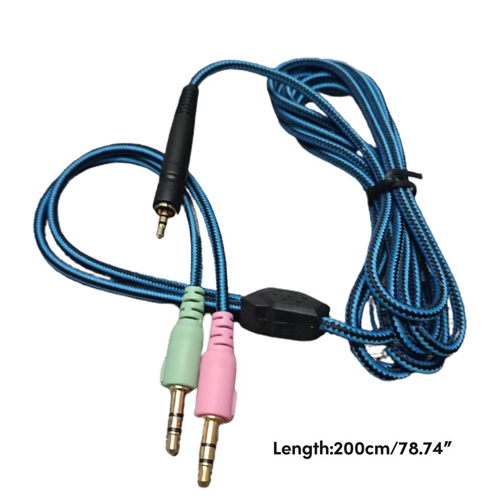 Нейлоновый плетеный кабель UNP для наушников Game One GSP350 GSP500 GSP600 GSP670 Кабель для наушников Улучшенные звуковые диапазоны Удобный для пользователя