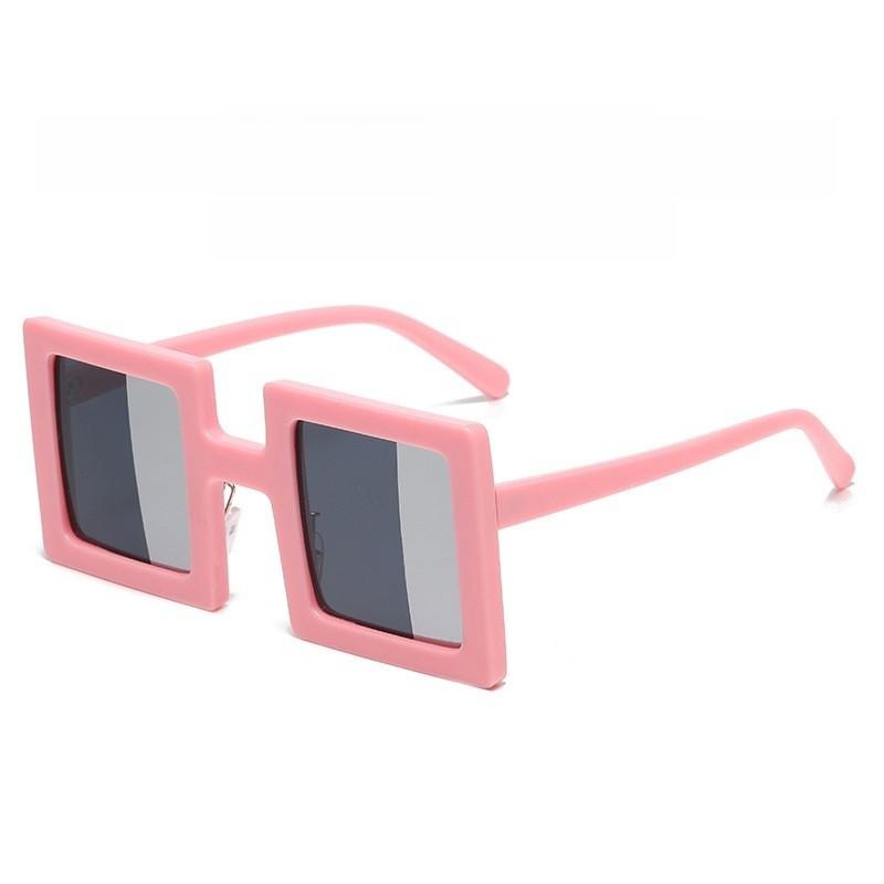 Modern Square Eyewear With Pc Frame And Colorful Silver Lenses For Casual Wear And Driving