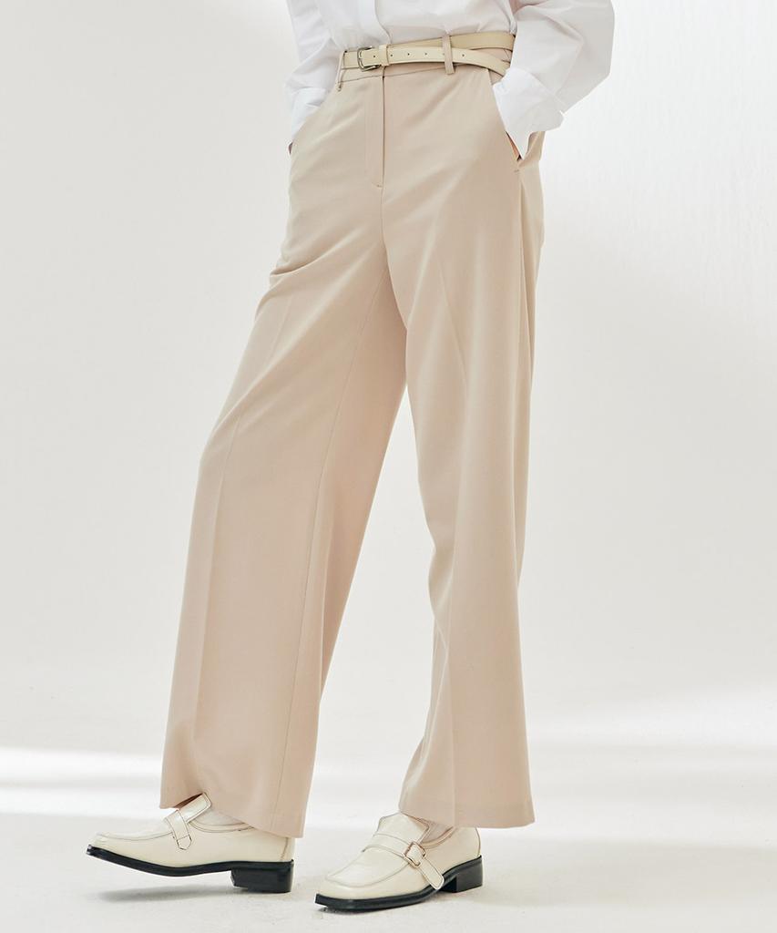 CHASECULT Women'S Elastic Waist Wide Slacks-Darg2262B0X