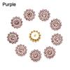 Steel Bottom Hat Accessories Crystal Glass Stone Clothes Decoration Rhinestone Buttons
