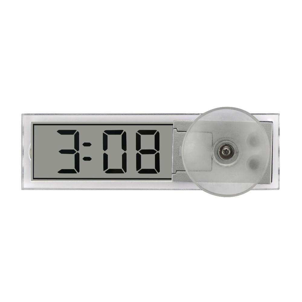 Car Truck LCD Digital Temperature Sensor Indoor Outdoor Home Sucker Clock / Thermometer