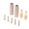 9Pcs 0.8/1.0/1.2Mm Mig Torch Gas Nozzle Tip Holder Protection Parts 15Ak Welding Torch  Coating Protection Nozzle
