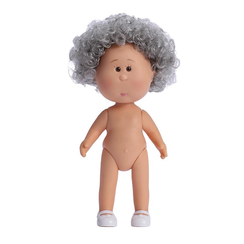 14 см / 5,5 дюйма «Картофельная кукла» Миа, Голая кукла – Мини BJD, Чистый холст для ручной росписи, Коллекционная художественная кукла