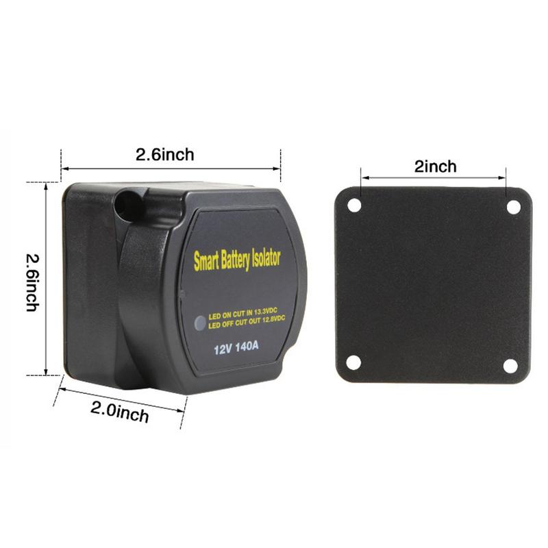 Умный двойной изолятор батареи Реле батареи Морской изолятор батареи Реле измерения напряжения Автоматическое зарядное реле Двойная батарея