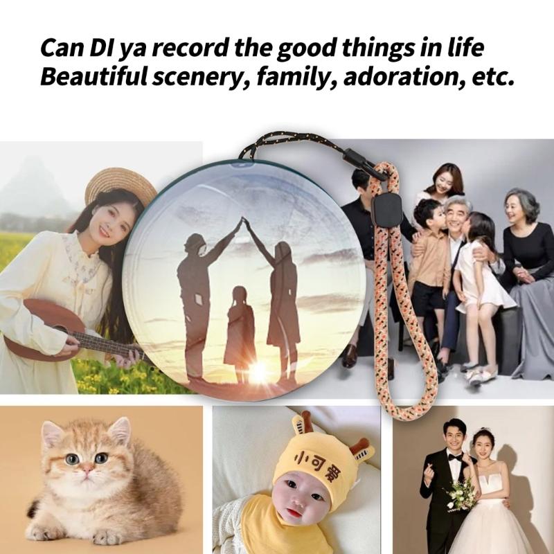 Рождественский Подарок на День Рождения Юбилей Хрустальный Шар С Дисплеем Видео Фото 4 ГБ Плеер Сферический Светильник Домашнее Настольное Украшение