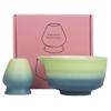 Ceramic Matcha Bowl Gradient Tea Salad Soup Bowl Green Tea Maker Cup  for Tea Set Accessories