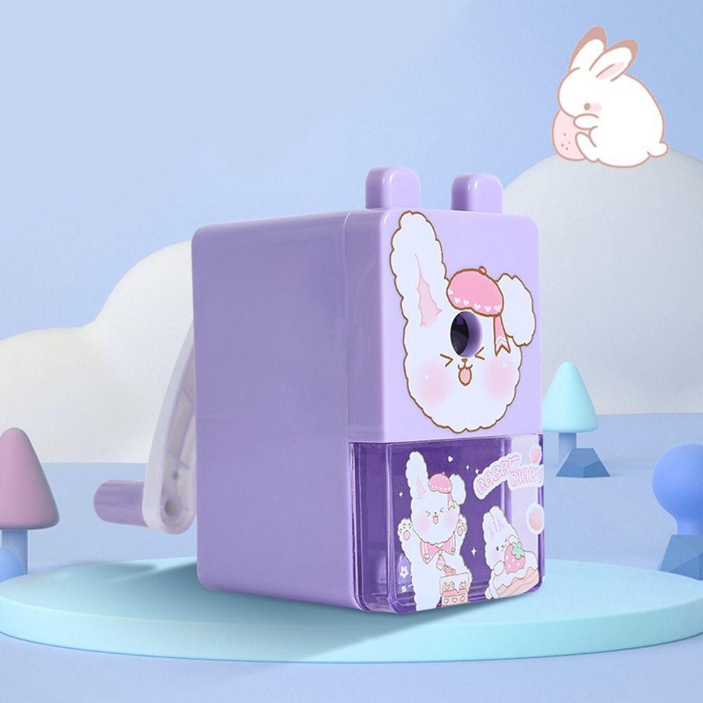 Automatically Enters Lead Hand Crank Pencil Sharpener Sketching Mechanical Pencil Cutter Children