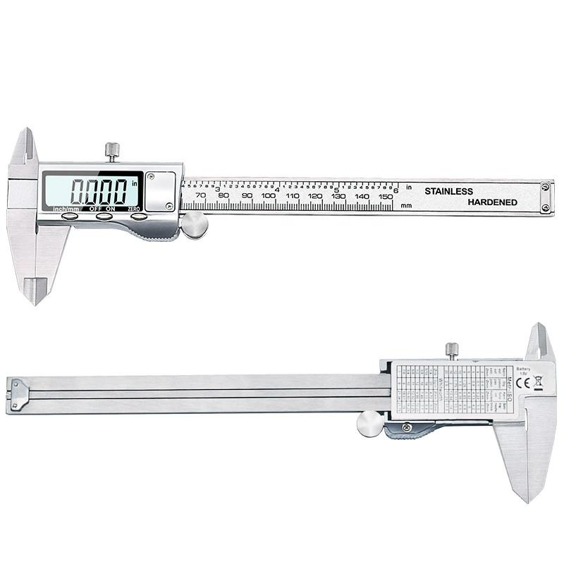0 - 150 Mm Stainless Steel Digital Vernier Caliper 0.01 Mm