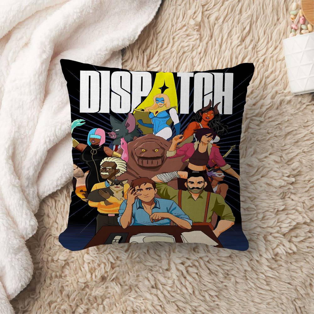 Game DDispatchS anime Pillowcases Home Bedding Decorative Pillow Cover Wedding Super Soft Pillow Case
