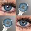 Eyeshare 1 Pair Serbia Contact Lenses for Eyes Gray Pupils Natural Big Black Eyes Contacts Beauty Makeup Soft Cosmetics