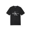 Logo Print Loose Fit Crew Neck T-Shirt Men T-Shirts Black J218885-BEH005