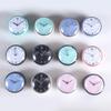 Kitchen 3D Minimalist Battery Powered Mini Sucker Wall Clock Wall Watch Home Decor Shower Clocks