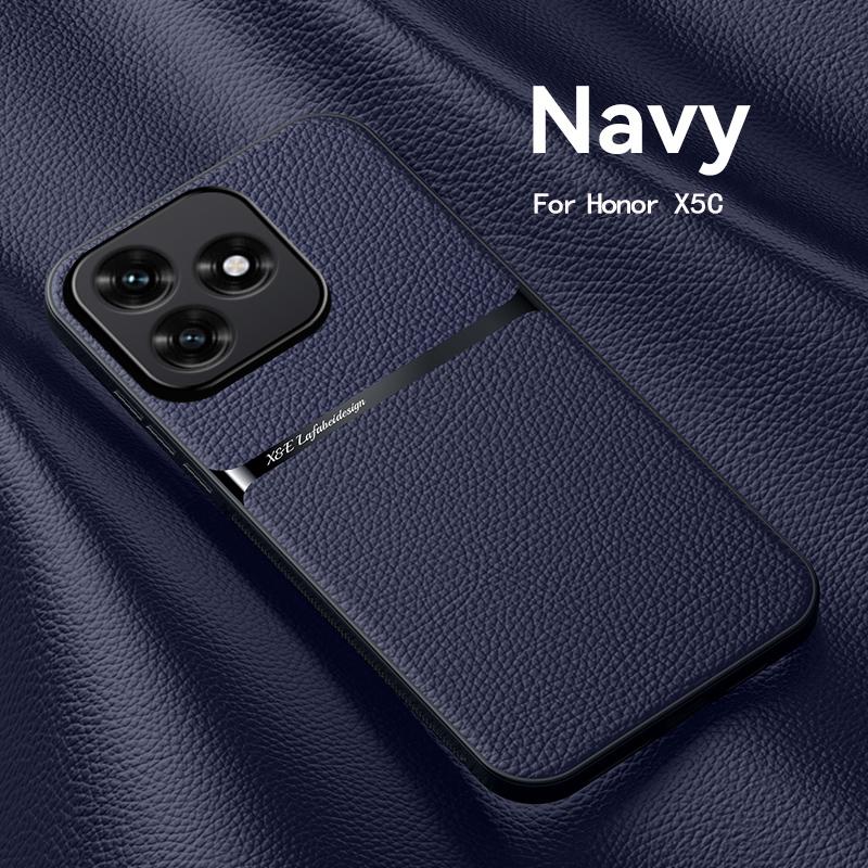 EUCAGR Роскошный чехол-книжка из ПУ-кожи Coque для Honor X5C Plus Магнитная крышка Чехол для телефона для Honor X5C Задняя крышка