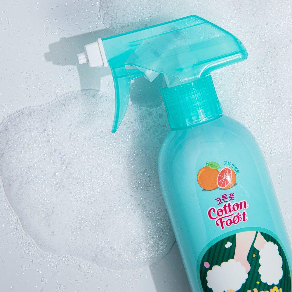 ON THE BODY Давайте помоем ваши ноги Хлопковый шампунь для ног Грейпфрут 385 мл