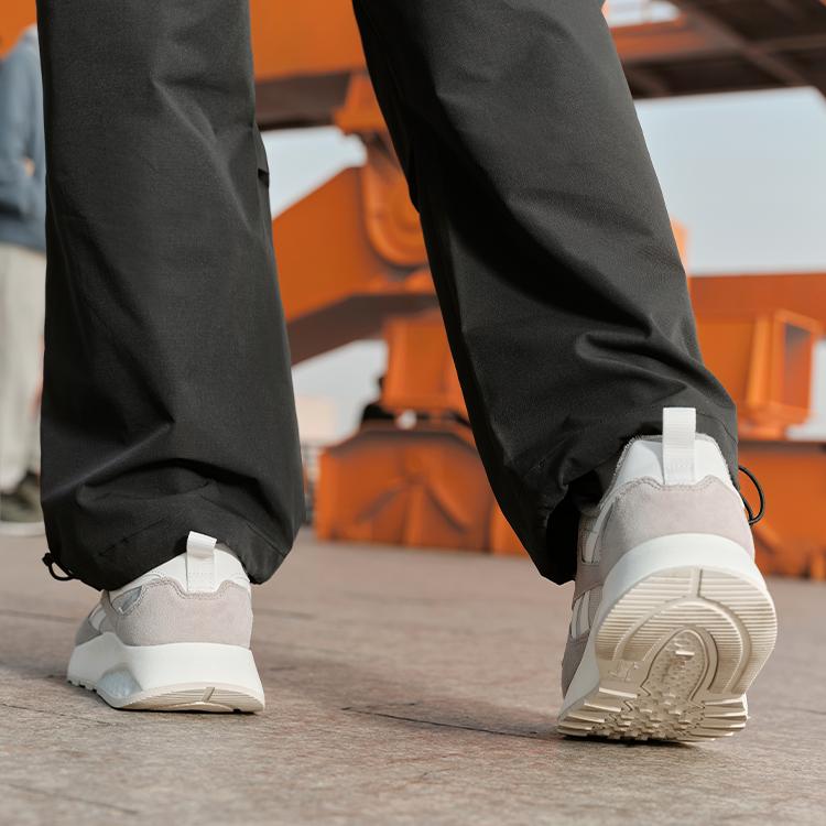 Reebok Классические кожаные кроссовки унисекс Hexalite Ash Grey Moonstone Chalk 100074409