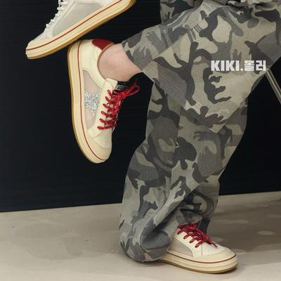 Новые кожаные туфли на толстой подошве, женские универсальные туфли для спорта и отдыха, дышащие туфли со звездами белого цвета на плоской подошве