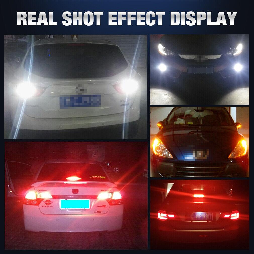 2 шт. P21W Led 1156 BA15S BAU15S PY21W 1157 BAY15D P21 5W Led T25 3157 P27/7W Лампочки T20 7440 W21W WY21W 7443 W21/5W Автомобильные сигнальные огни Авто Лампа