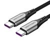 Câble Usb-C 2.0 Vers Usb-C Vention Taehf Pd 100 W 1 M Gris