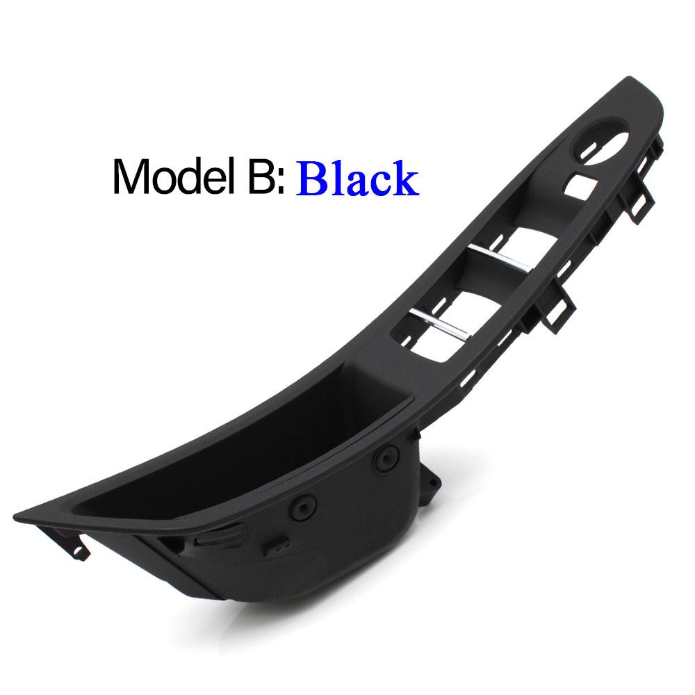 Автомобильная левая сторона водителя, бежевый, черный, внутренняя дверная ручка, замена крышки панели для BMW 5 серии F10 F11 F18 520 523 525 528