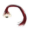 15Pcs 20mm Piezo Discs Transducer Contact Microphone Trigger Sound Sensor with 9.8in Wires for