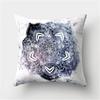 Elegant Boho Mandala Flower Square Cushion Cover For Stylish Home And Car Decoration