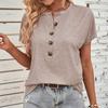 2025 Spring Summer Women's Clothing TOP Fashion Short Sleeve T-shirts and Tops
