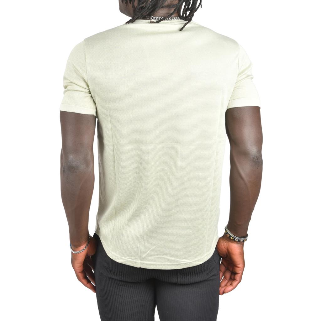 Футболка узкого кроя с двойными рукавами и надписью DeepSEA с рисунком спереди 2403213