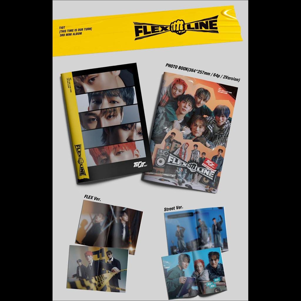 TIOT [FLEX LINE] Фотокнига версия. 3-й мини-альбом