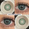 Eyeshare НОВЫЕ Голубые Цветные Линзы для Глаз 1 Пара Зеленые Цветные Зрачки для Глаз Натуральные y2k Модные Линзы Корейский Стиль Colorcon Контактные Линзы