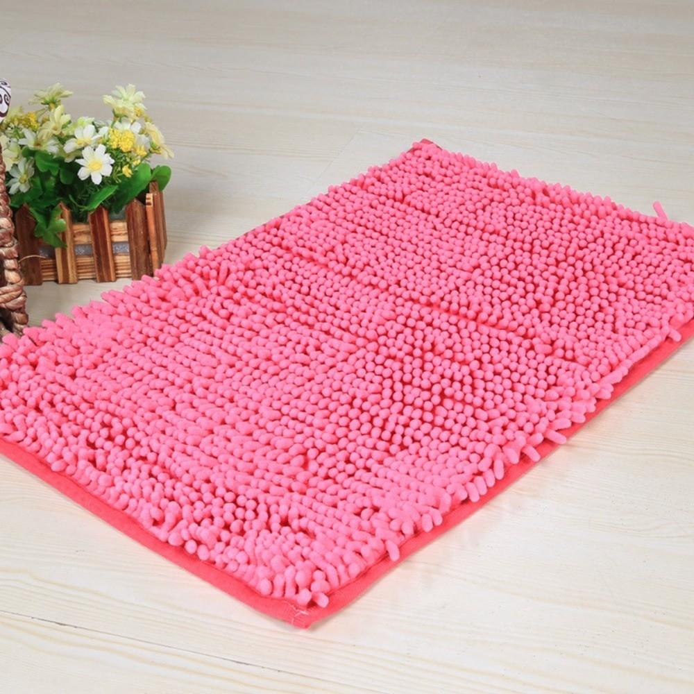 Chenille Anti Slip Bath Mat 40*60cm Super Absorbent Bath Mat New Shower Mat