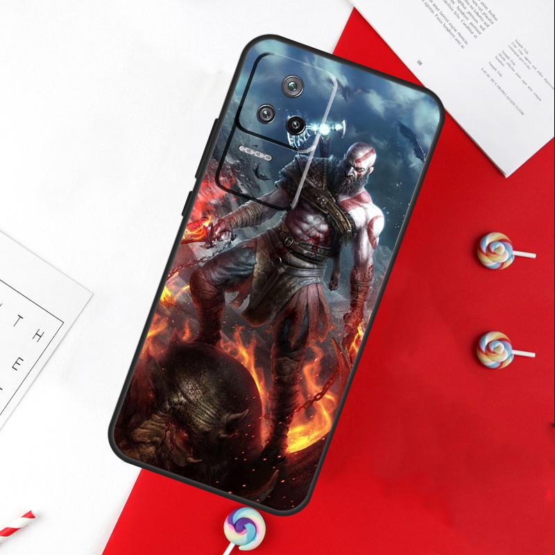 Чехол для игры God of War для Xiaomi 13 12 Lite 12X 11T 12T Pro Чехол для POCO F5 X5 X3 Pro X4 F4 GT F3 C40 M5s